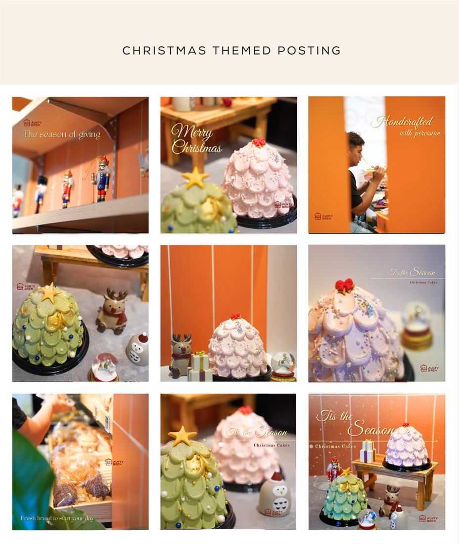 TwelveB client work — social media content design