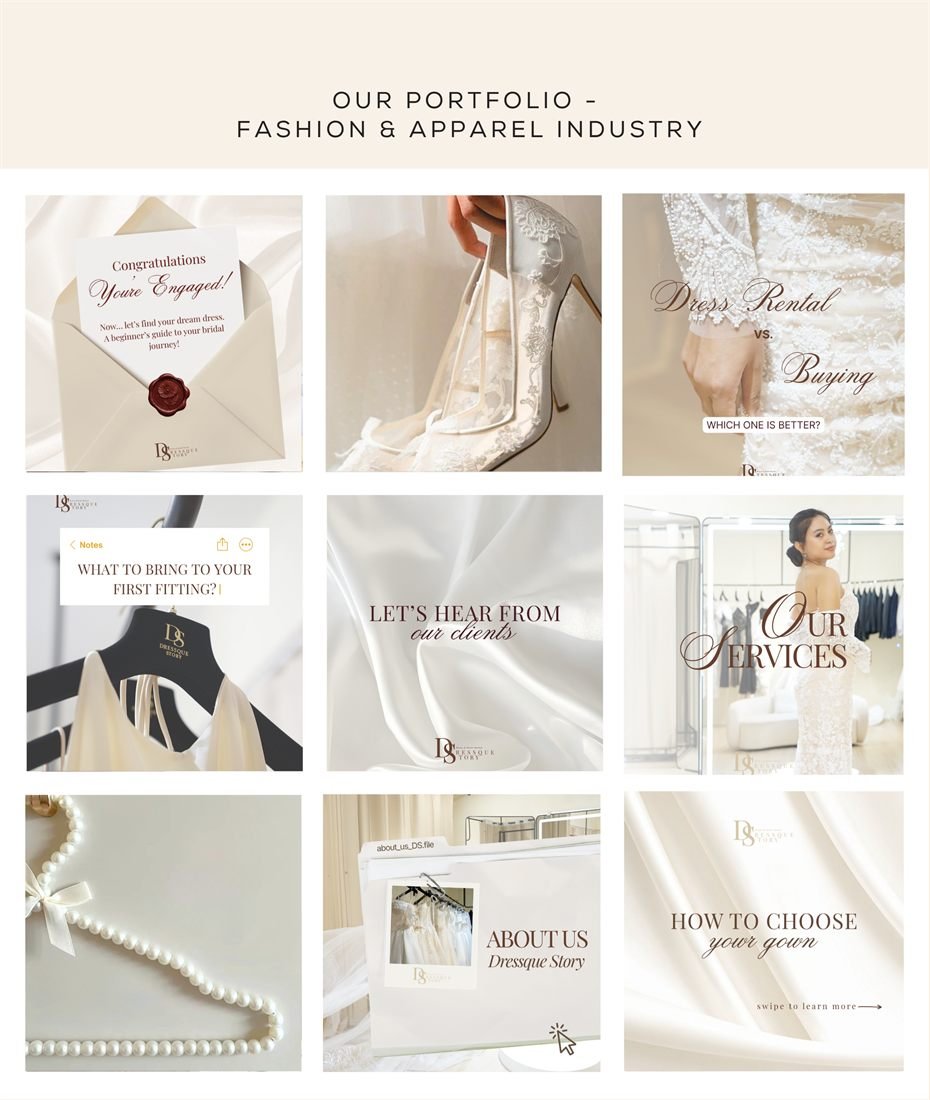 TwelveB client work — social media content design