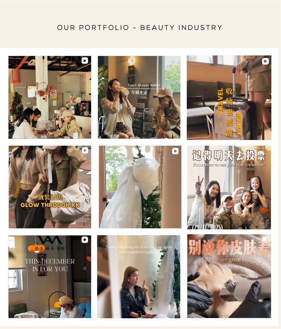 TwelveB client work — social media content design